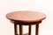 Art Nouveau Austrian Mahogany Side Table with Inlayed Cast Brass Edges 5