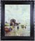 Harbour of Danzig, Early 20th Century, Oil Painting, Framed 1