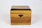 Biedermeier Austrian Nut Wood Jewelry Box with Ebonized Edges, 1840s 3