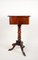 French Pyramid Mahogany Side or Sewing Table by Louis Philippe, 1870s 10