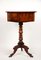 French Pyramid Mahogany Side or Sewing Table by Louis Philippe, 1870s 11