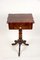 French Pyramid Mahogany Side or Sewing Table by Louis Philippe, 1870s 14