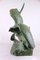 Art Deco French Terracotta Sculpture Seagulls by Henri Bargas, 1925, Image 3