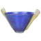 Blue Glass Bowl by Marie Kirschner for Johann Loetz Witwe, 1936 1