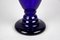 Art Nouveau Blue Glass Vase with Frilly Glass Top, Austria, 1900s, Image 13