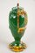 Jugendstil Majolica Vase handbemalt, Frankreich, 1900er 4