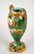 Art Nouveau Majolica Vase Hand Painted, France, 1900s 10