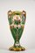 Jugendstil Majolica Vase handbemalt, Frankreich, 1900er 14