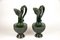 19th Century English Terracotta Pitcher Vases with Lion Heads, 1880s, Set of 2 3