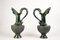 19th Century English Terracotta Pitcher Vases with Lion Heads, 1880s, Set of 2, Image 12