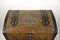 19th Century Hand Carved Oakwood Blanket Chest on Stand, Austria, 1880s 5