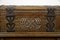 19th Century Hand Carved Oakwood Blanket Chest on Stand, Austria, 1880s 13