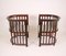 Bentwood Sofa and Chairs by Josef Hoffmann for J&J Kohn, Transxion 1903, Set of 3 7