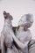 Scultura Art Déco in terracotta su base in marmo nero, Francia, anni '20, Immagine 5