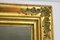 Espejo de pared Biedermeier de madera dorada, Austria, década de 1830, Imagen 3