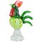 Mid-Century Murano Glass Rooster, Italy, 1950s, Image 1