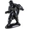 Mid-Century Black Figural Sculpture the Stranger, Austria, 1960, Image 1