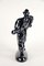 Mid-Century Black Figural Sculpture the Stranger, Austria, 1960 2