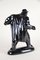 Mid-Century Black Figural Sculpture the Stranger, Austria, 1960 8