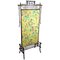 Art Nouveau Bamboo Screen with Baumann Fabric, Austria, 1900s 2