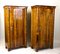 Biedermeier Nutwood Cabinets, Austria, 1830s, Set of 2 2