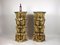 Italian Hand-Carved Gilt Pedestals, Italy, 1820s, Set of 2 2