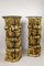 Italian Hand-Carved Gilt Pedestals, Italy, 1820s, Set of 2 7