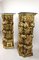 Italian Hand-Carved Gilt Pedestals, Italy, 1820s, Set of 2 8