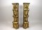 Italian Hand-Carved Gilt Pedestals, Italy, 1820s, Set of 2 15