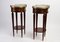 French Mahogany Side Tables, France, 1870s, Set of 2 5