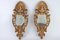 Hand-Carved Gilt Wall Mirrors, Italy, 1850s, Set of 2 9