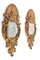 Hand-Carved Gilt Wall Mirrors, Italy, 1850s, Set of 2 2