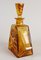 Art Deco Glass Liquor Bottle with Cap, Bohemia, 1930s, Image 16