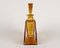 Art Deco Glass Liquor Bottle with Cap, Bohemia, 1930s, Image 4