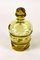 Art Deco Glass Bottle with Lid, Bohemia, 1930s, Image 9