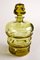 Art Deco Glass Bottle with Lid, Bohemia, 1930s 15