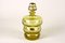 Art Deco Glass Bottle with Lid, Bohemia, 1930s 10