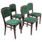 Art Nouveau Dining Chairs by Marcel Bomber for Thonet, Austria, 1910s, Set of 4 1