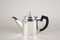 Art Deco Silver Plated Coffee Set, Italy, 1920s, Set of 4 5
