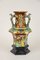 Majolica Pagoda Vase by Wilhelm Schiller & Son, Bohemia, 1860s 5