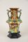 Majolica Pagoda Vase by Wilhelm Schiller & Son, Bohemia, 1860s, Image 5