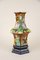 Majolica Pagoda Vase by Wilhelm Schiller & Son, Bohemia, 1860s, Image 6