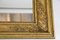 Empire Wandspiegel mit vergoldetem Rahmen, Österreich, 1810er 11