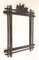 Black Forest Wall Mirror with Center Top Carving, Austria, 1890s, Image 2