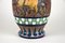 Art Deco Majolica Vase with Enamel Paint from Amphora, 1920s 3