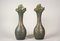 Art Nouveau Majolica Vases by B. Bloch Eichwald, Bohemia, 1900s, Set of 2 8