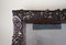 Large Black Forest Hand-Carved Wall Mirror with Grapes and Leaves, Austria, 1919, Image 2