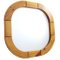 Wooden Wall Mirror, 1970s 1