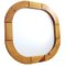 Wooden Wall Mirror, 1970s, Image 1