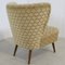 Vintage Cocktail Chair in Fabric, Image 4